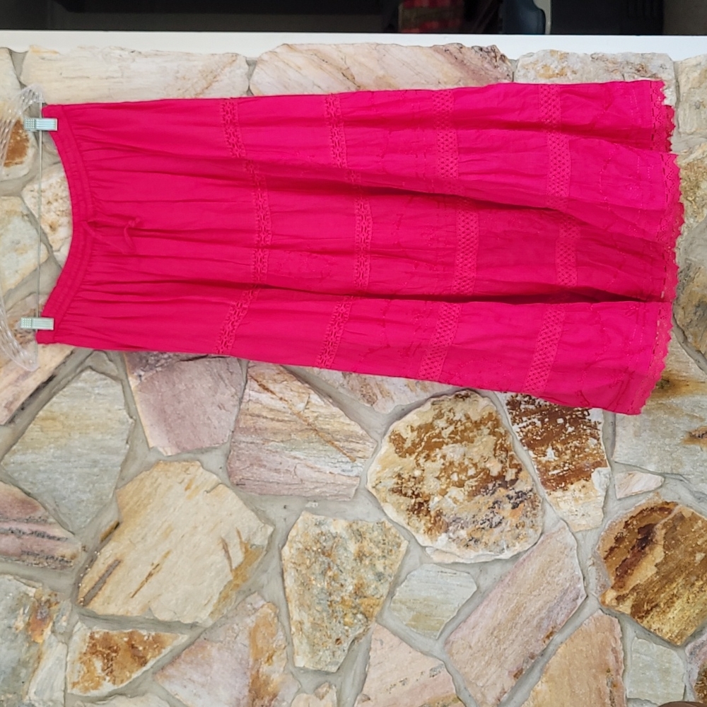 Maxi bohemian style skirt